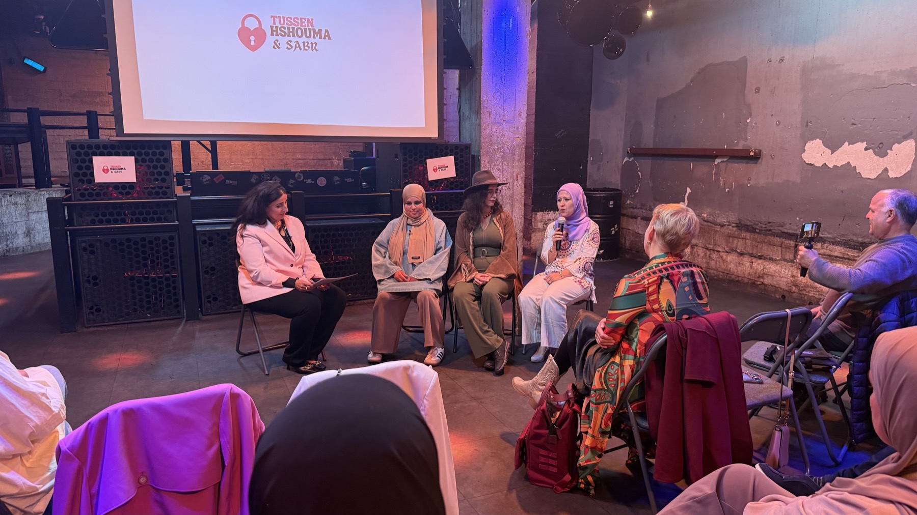 Live panel with audience