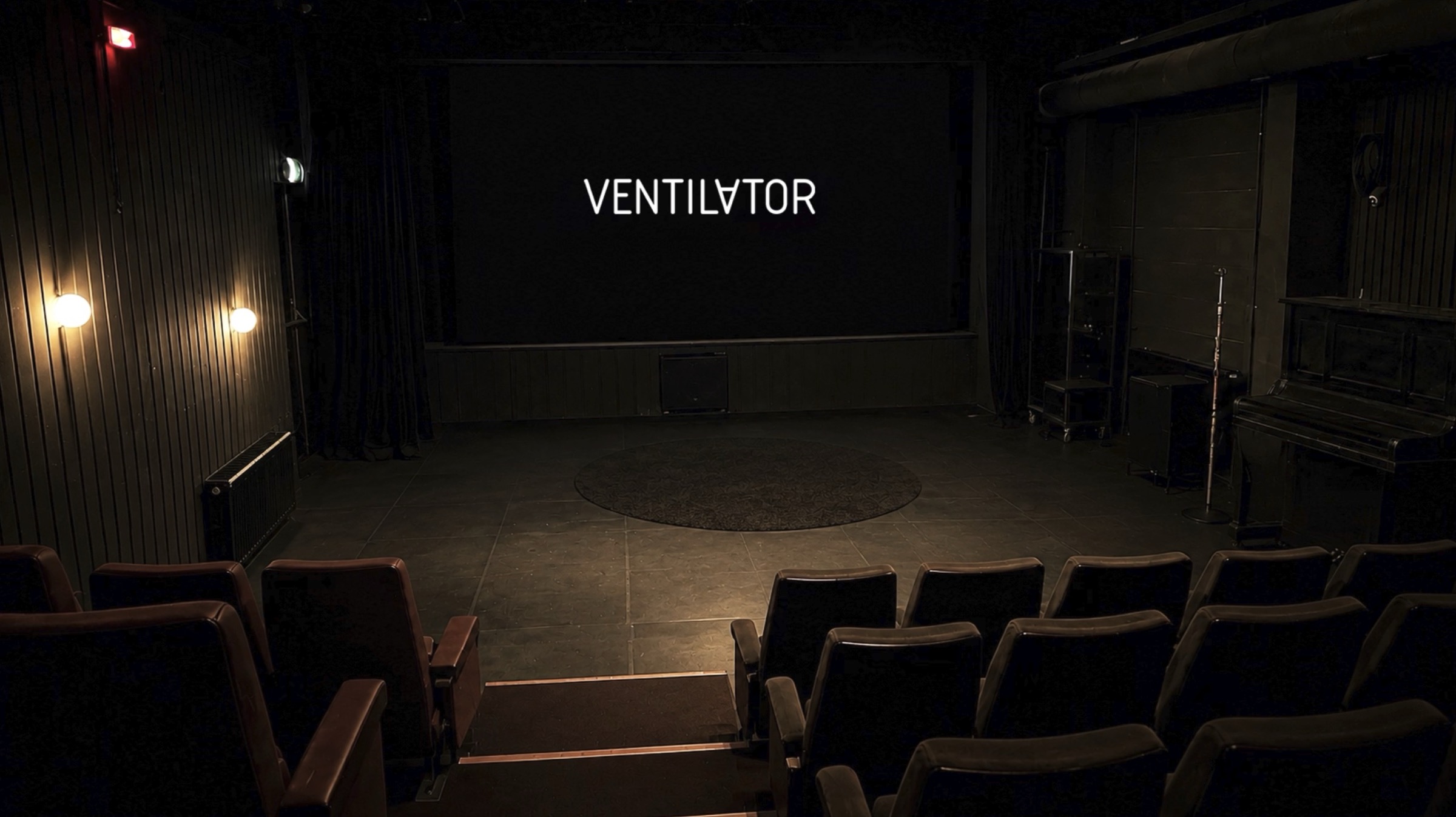 Ventilator Cinema screening room, Amsterdam